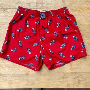 Classic Woven Cotton Polo Bear Sleep Boxers